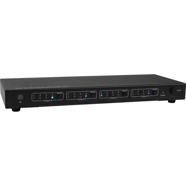 Main product image for HDMI 2.0 4K 60 Hz Super Slim 4x4 Matrix with RS232 and Ethernet180-1134